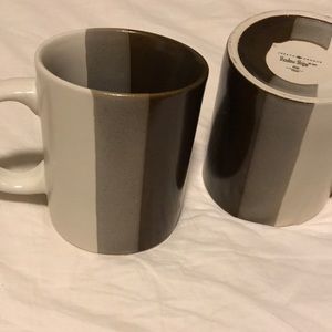 Joseph Abboud shadow stripe coffee cup